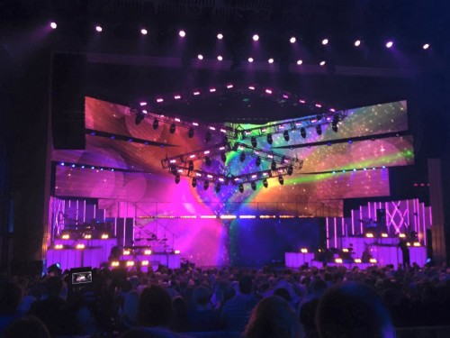 El escenario de Qué Eurovisión tan feliz