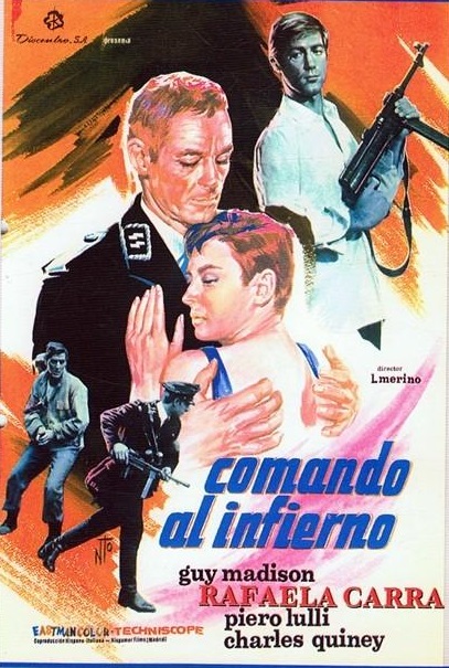 comando al infierno poster 1969