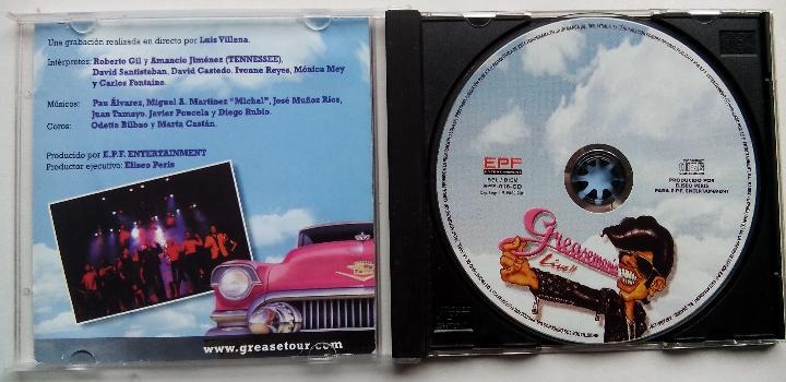 Grease Mania Live CD