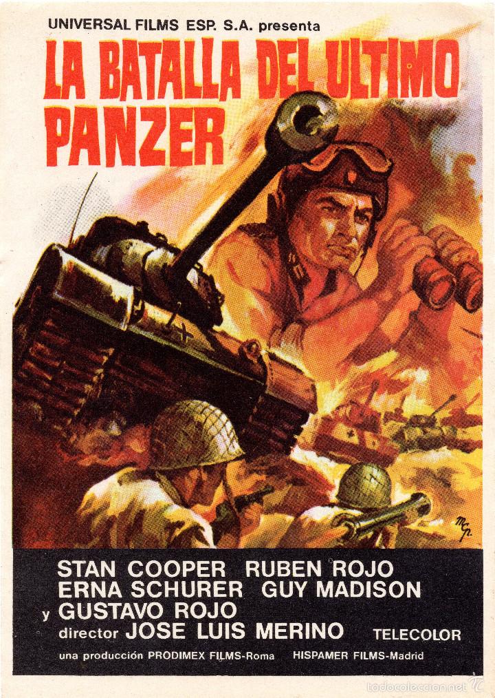 la batalla del ultimo panzer poster