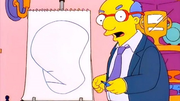 los simpson pictionary