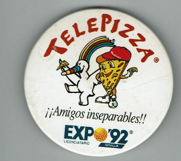 mascota telepizza 1992
