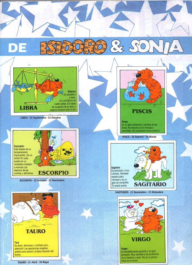 Isidoro Album de Cromos Serie