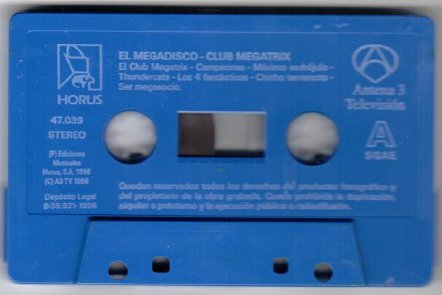 mega disco cassette megatrix