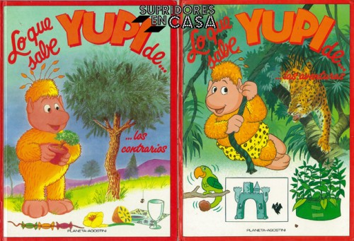 Una de merchandising: la colección de libros de Los Mundos de Yupi