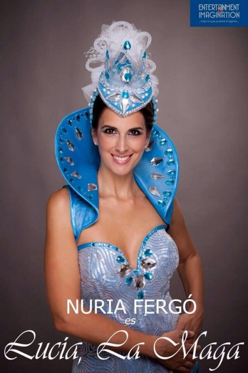 Nuria luciendo un modelito que es un auténtico Castigo Divino