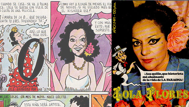 De cuando Lola Flores protagonizó un cómic