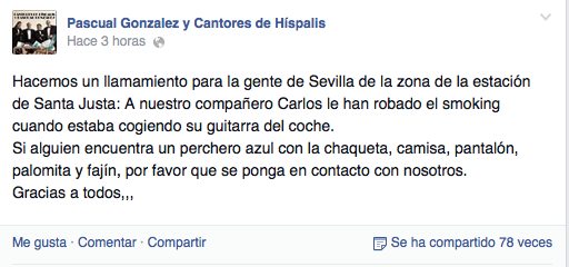 cantores de hispalis facebook