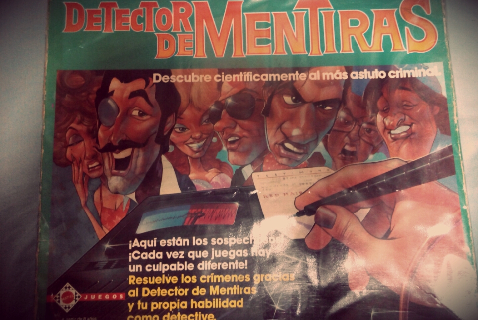 ‘El detector de mentiras’ de Mattel, el juego de mesa pionero del polígrafo