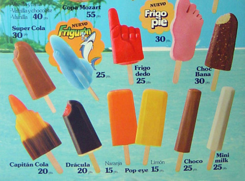 Helados Frigo Antiguos