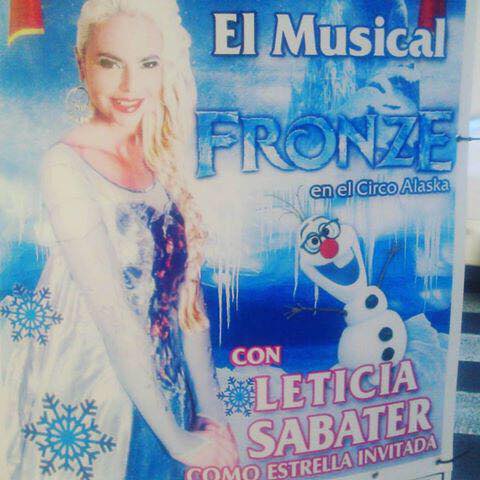 Frozen Leticia Sabater