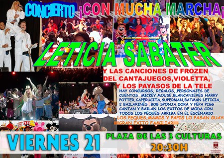 Leticia Sabater Con Mucha MArcha Concierto