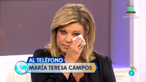 María Teresa y Terelu: dos lloronas en ‘Qué tiempo tan feliz’