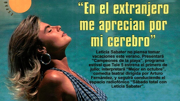 ‘Juventud Ardiente’, la ‘Sensación de vivir’ española con Leticia Sabater que no fue