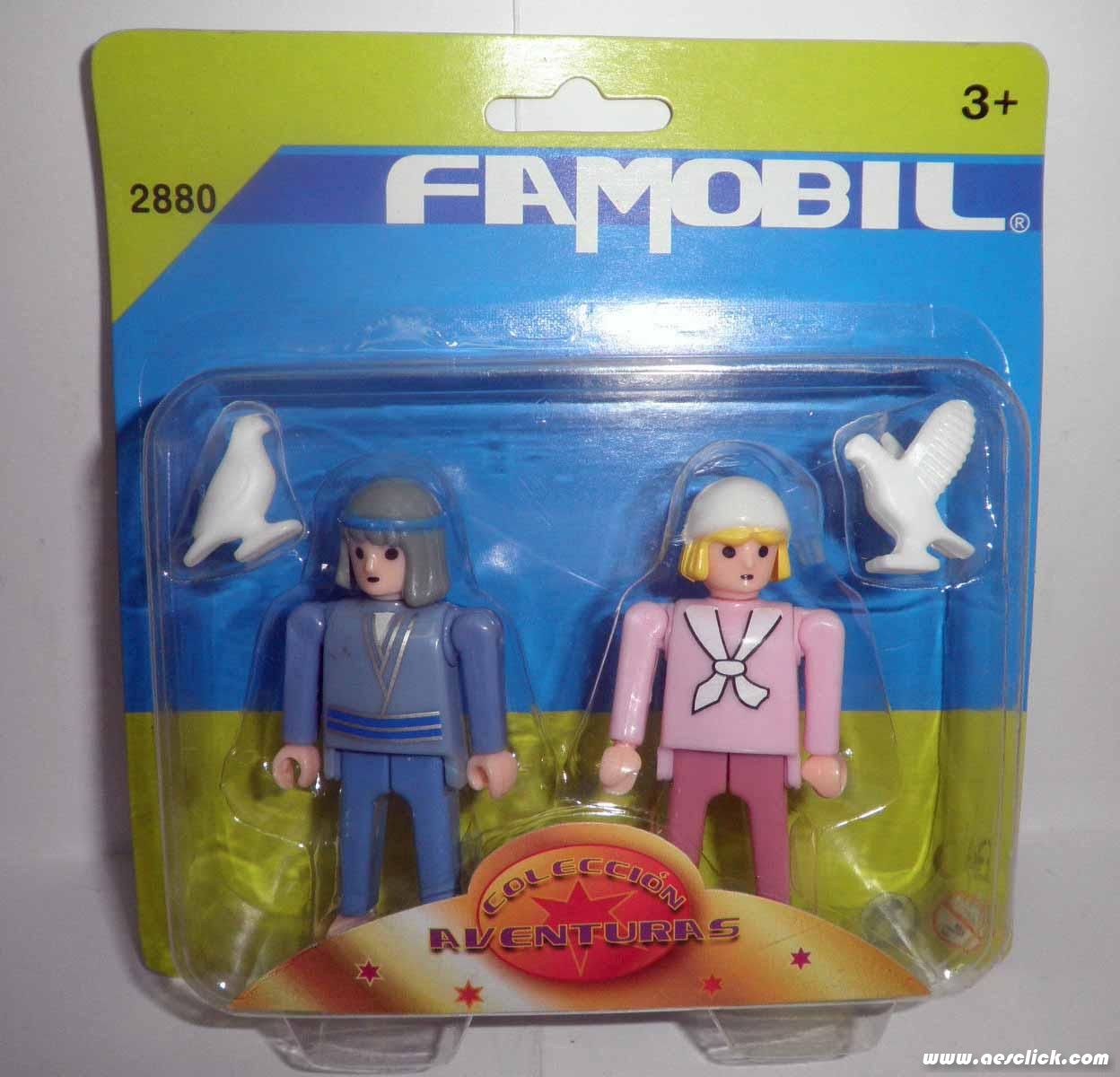 la marca original de Playmobil que acabó siendo la de su imitación Sufridores en casa