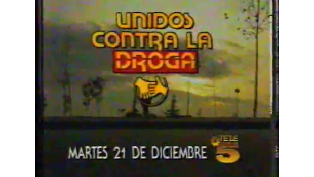 El día que Telecinco se unió contra la droga