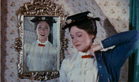 Mary poppins espejo