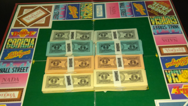 tablero dinero facil juego de mesa