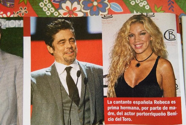 Rebeca prima benicio del toro