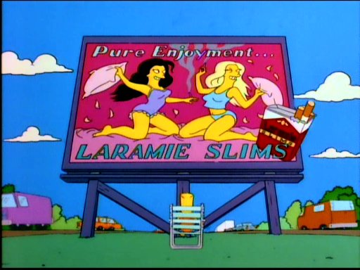 Laramie Los SImpson tabaco