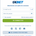Téléchargez l’APK pour Android et iPhone de l’inscription 1xBet au Tchad.