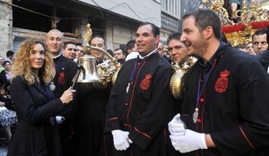 "Qué la-tita esto de darle a la campana, Borja"