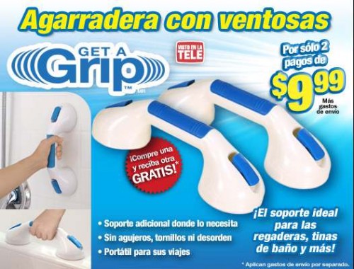 Get a Grip versión "Galavisión": que igual vale para Carmina que para la Tina, que se volvió loquita