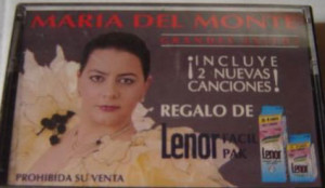 Un cubito de persil, unas gotas de lenor y María del Monte...pero apaisada